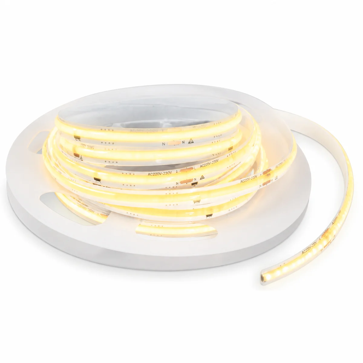 COB 8mm 296LED AC220V CRI90 IP20 Driver-Free LED Strip product photo