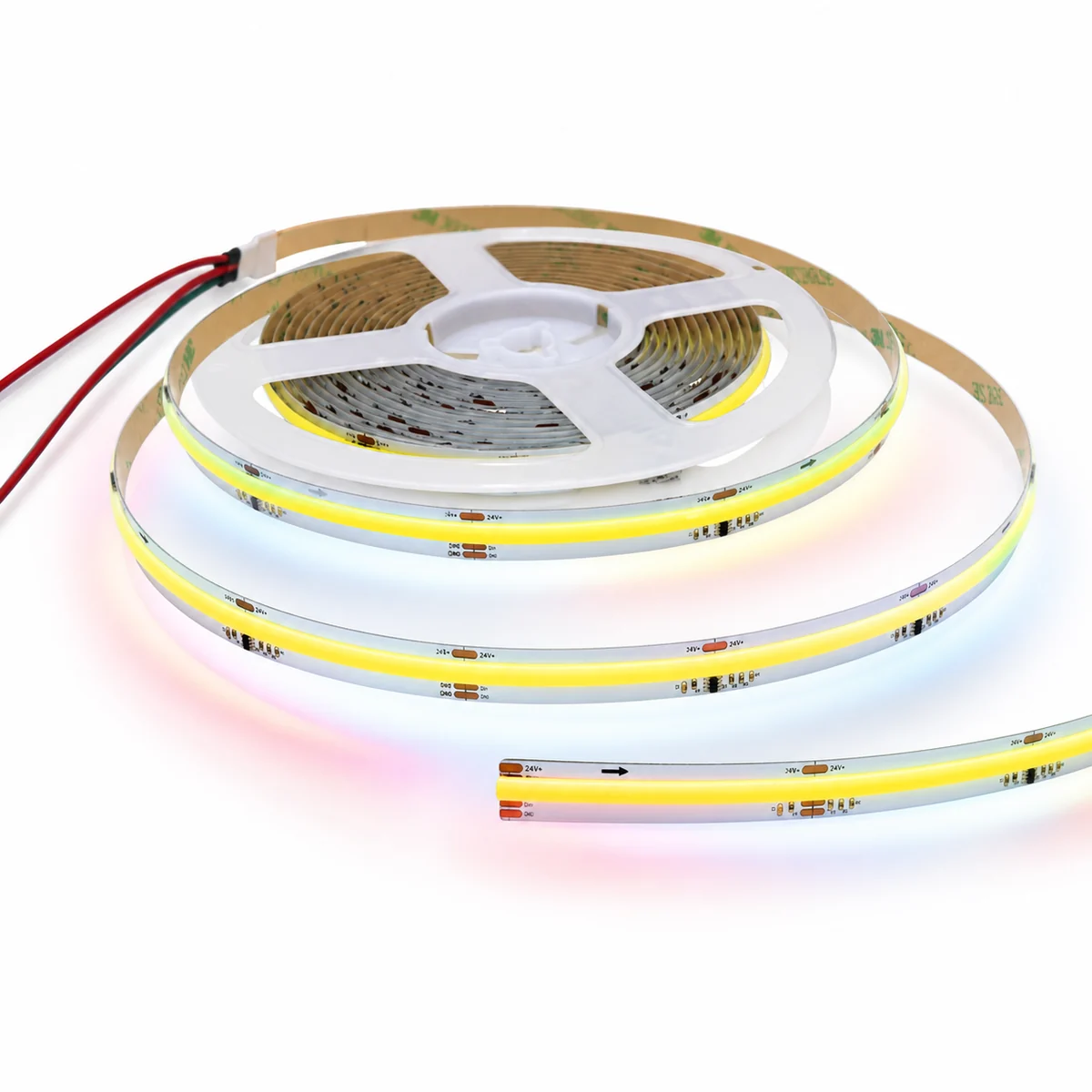 COB 10mm 360LED DC12/24V CRI90 Running Water LED Strip product photo
