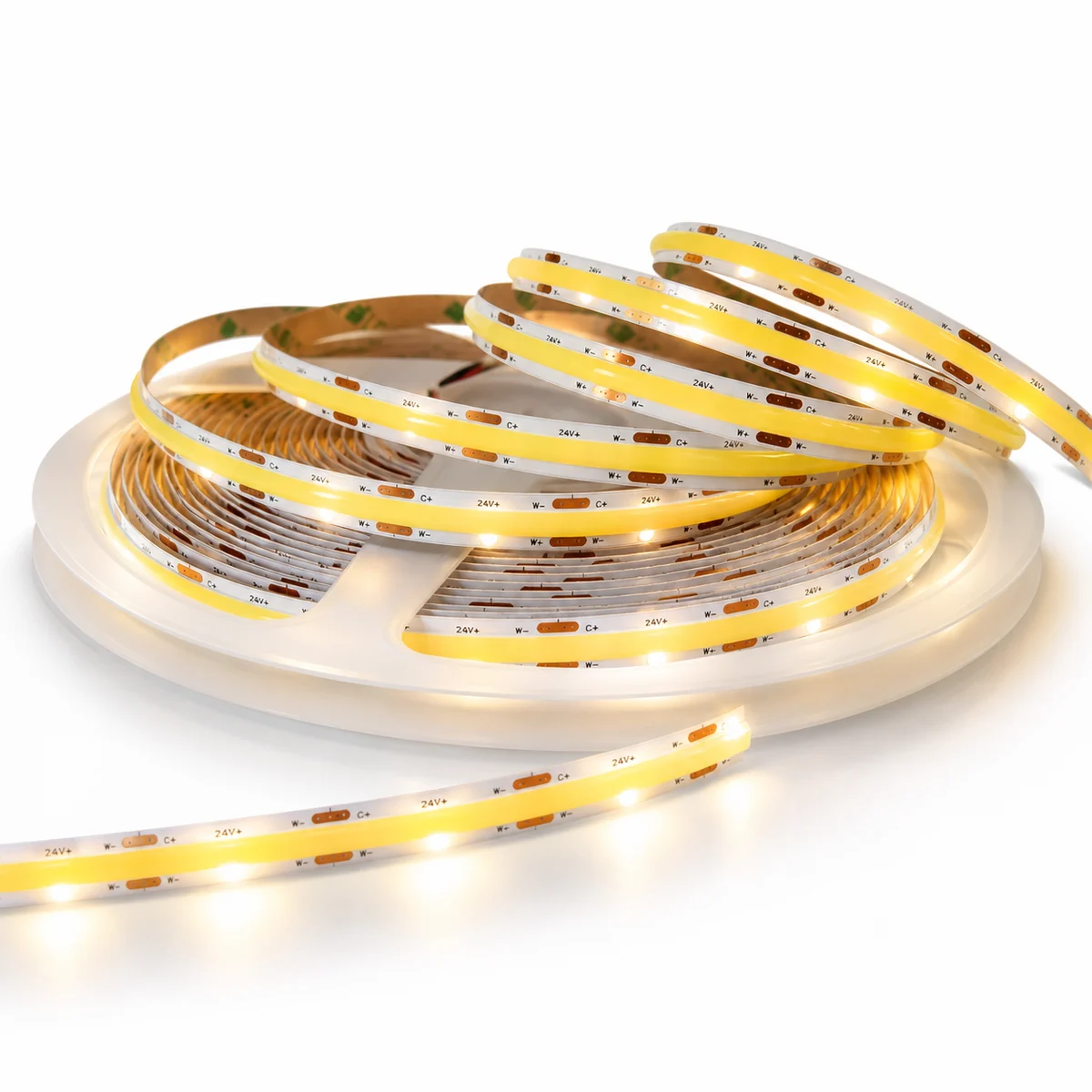 COB 8mm 576LED DC12/24V CRI90 CCT Tunable LED Strip product photo