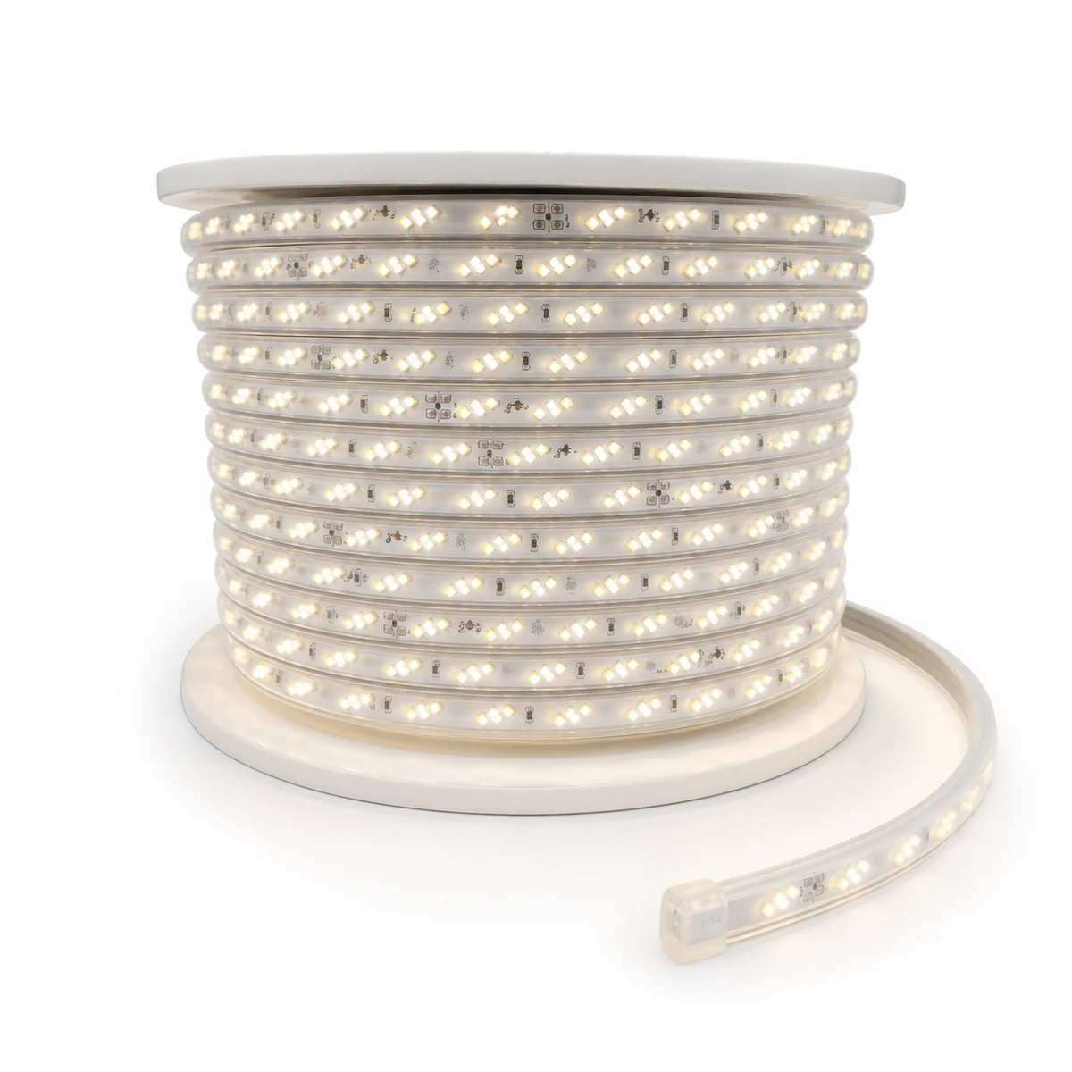 SMD2835 12mm 180LED AC220V IP65 Wireless 3-Row LED Strip product photo