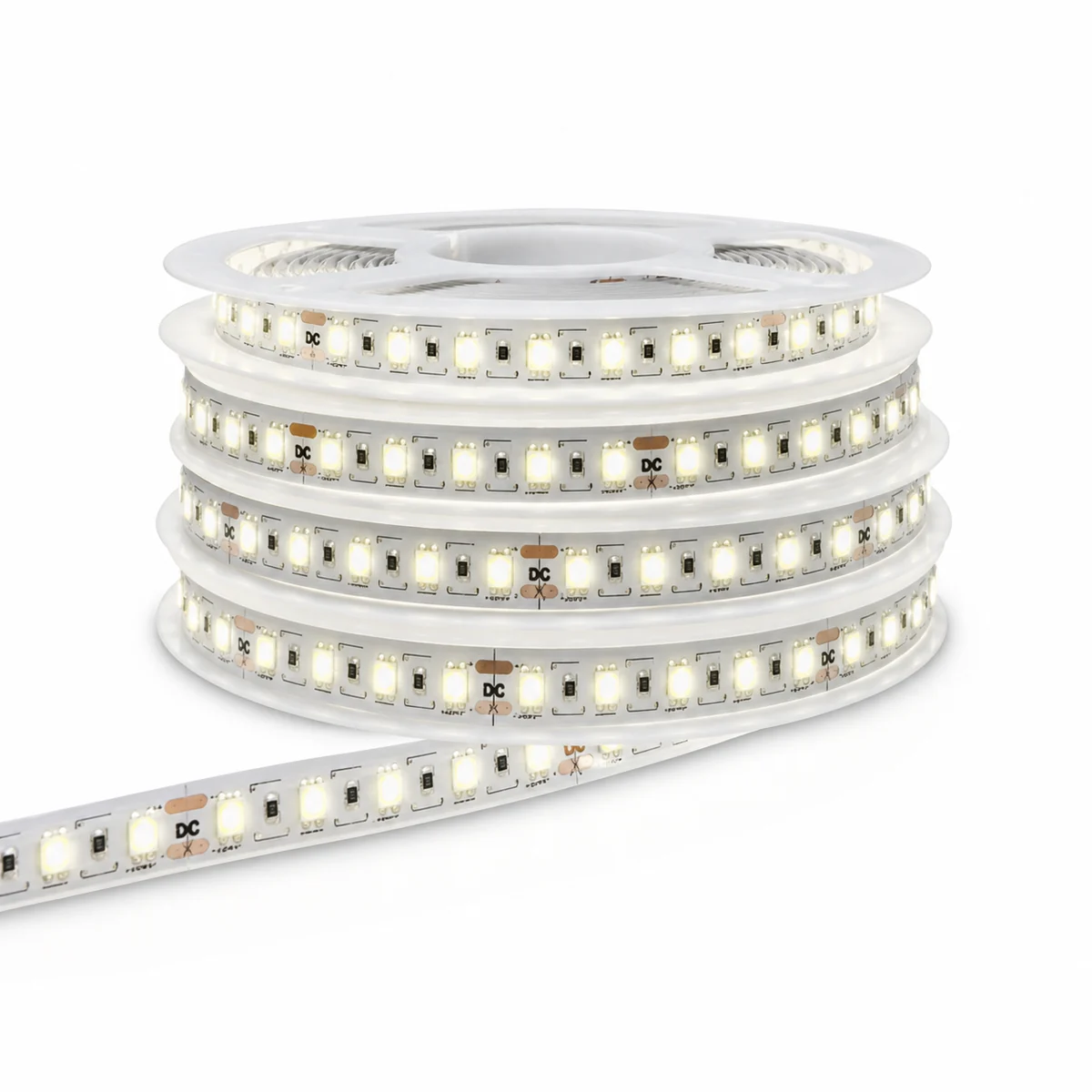 SMD2835 15mm 240LED DC12/24V 2-Row CRI80 LED Strip product photo