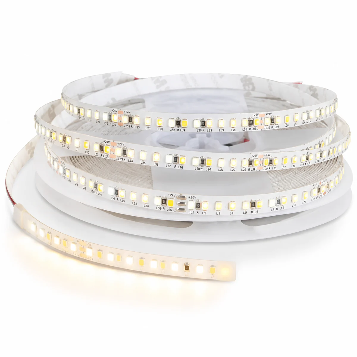 SMD2835 8mm 192LED DC24V CRI80 CCT Tunable LED Strip product photo