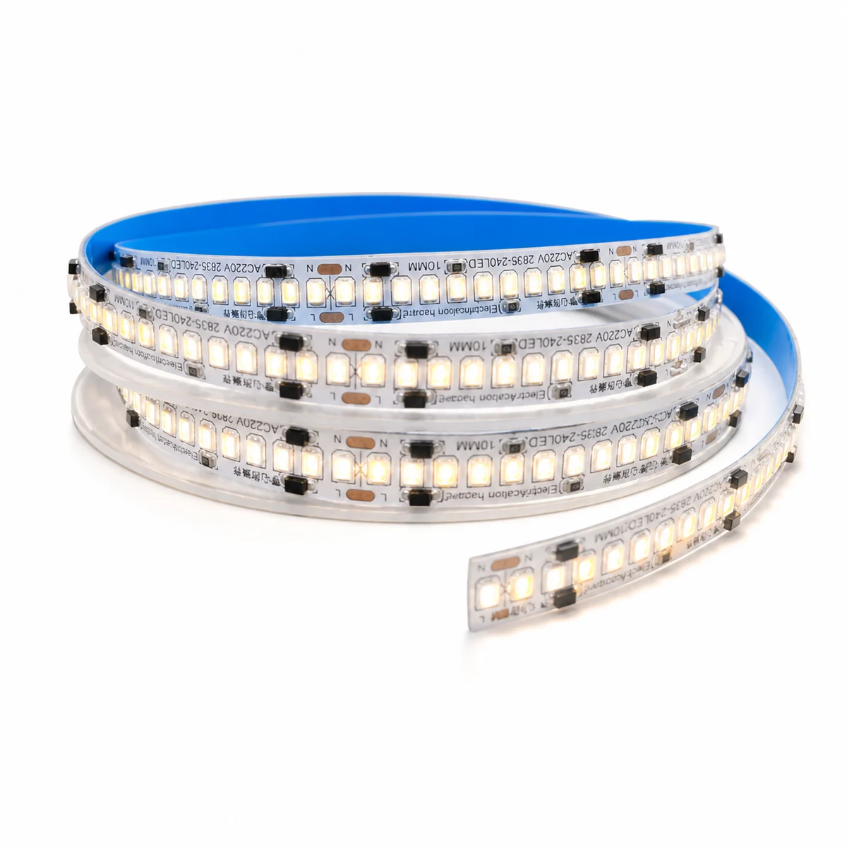 SMD2835 8mm 240LED AC220V CRI80 IP20 Driver-Free LED Strip product photo