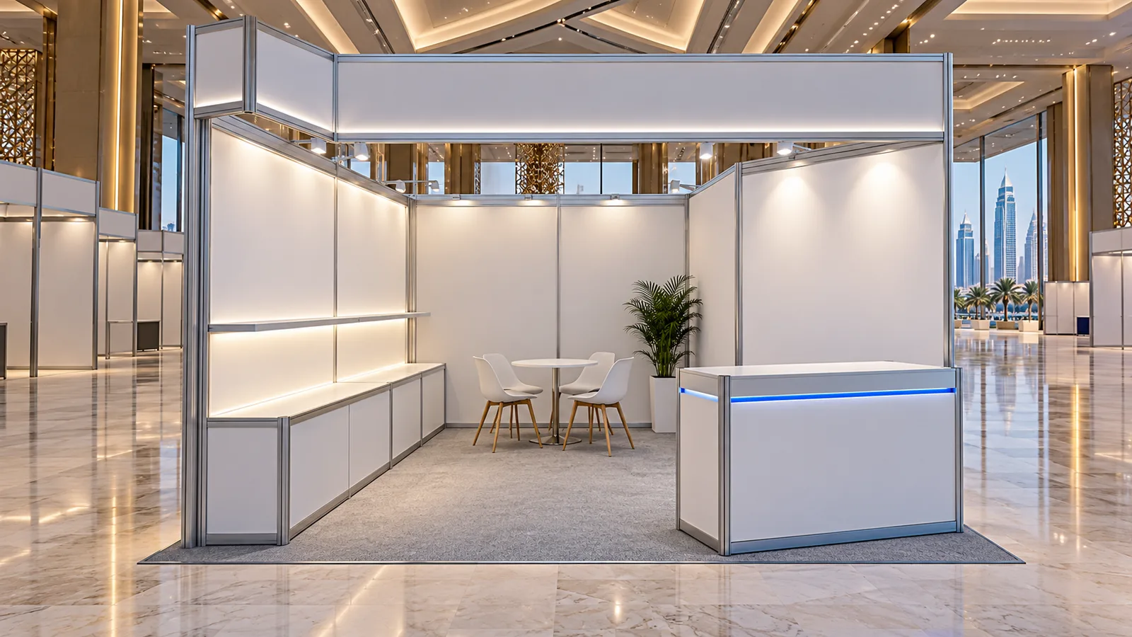 5 Best LED Strip Configurations for GCC Exhibition Booths