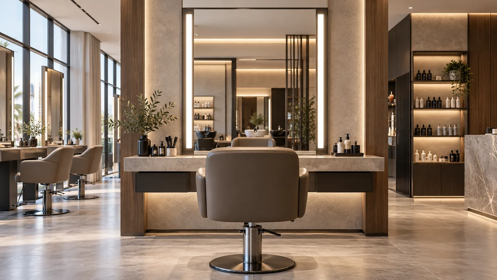 5 Best LED Strip Layouts for Hair Salons in the GCC
