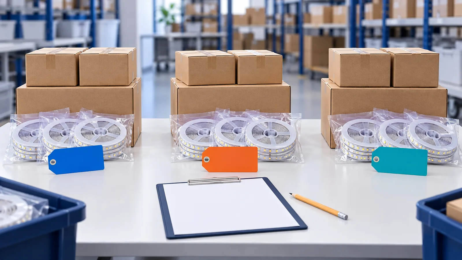 How to Split an LED Strip Bulk Order Across Multiple Project Sites