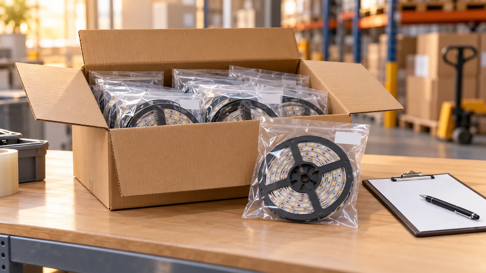 How to Inspect an LED Strip Delivery Before Warehouse Acceptance